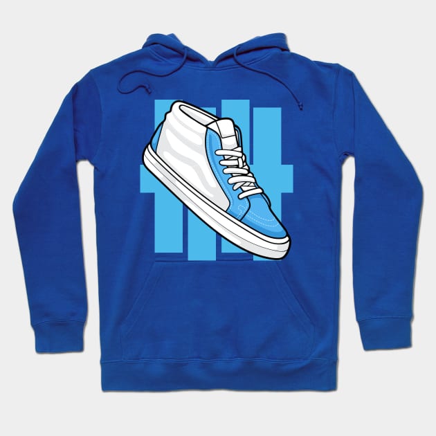 Bonnie Blue Sneaker Hoodie by milatees